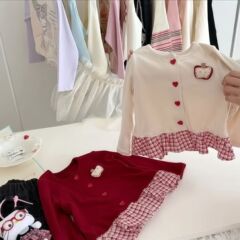 女童长袖T恤秋季韩版儿童休闲可爱卫衣宝宝打底衫拼接裙摆上衣