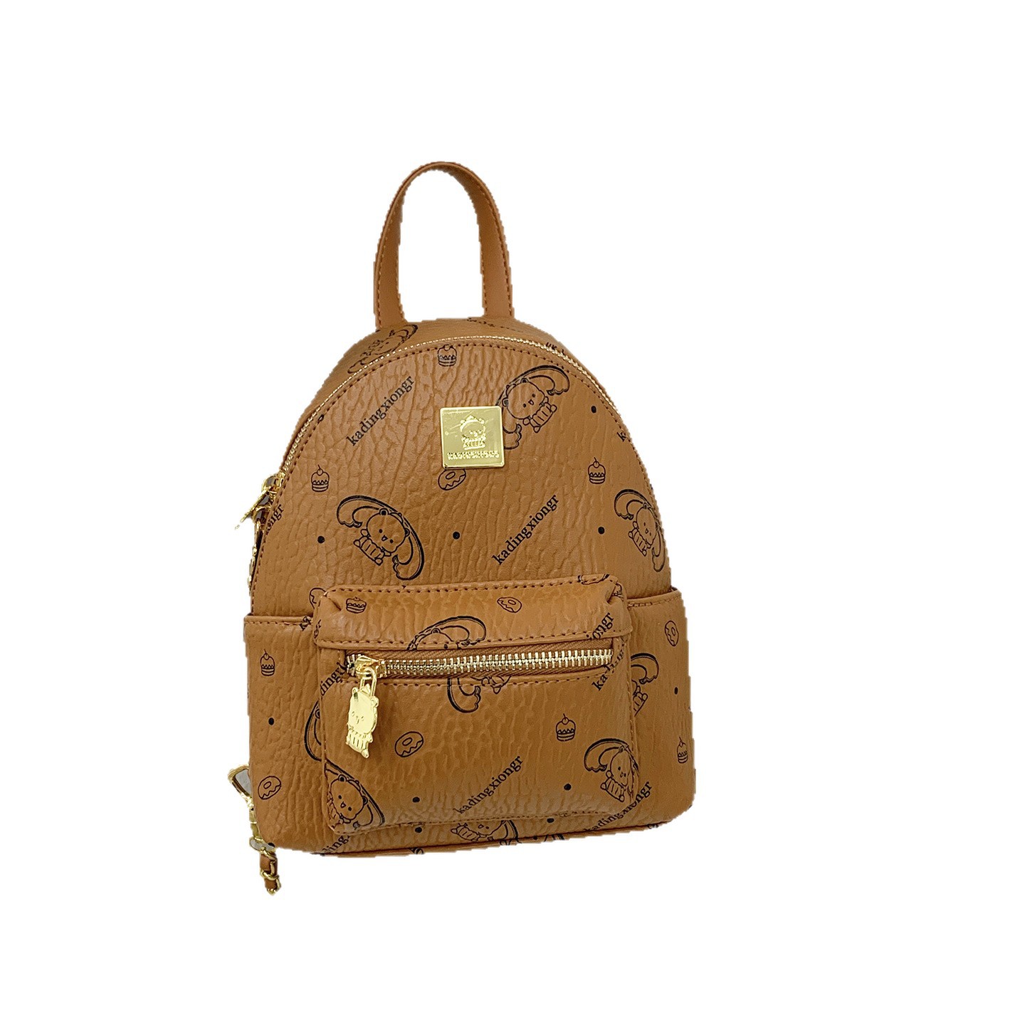Mochila de moda coreana para mujeres, mochila de viaje de impresión de elefante encantadora, 2026 bolsas de mujer de comercio exterior transfronterizo