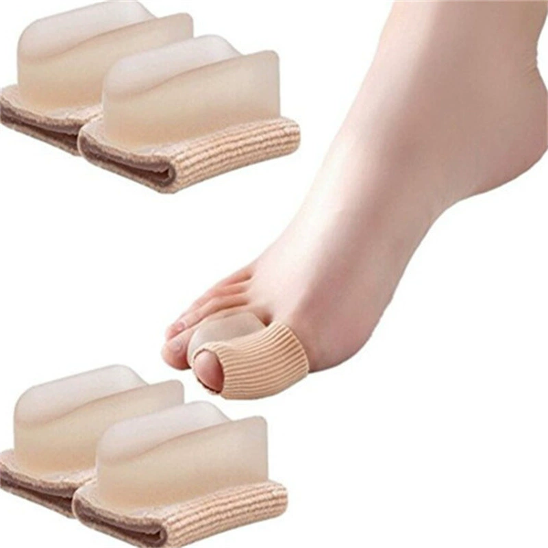 Волокно вискозное с клеем, разделитель большого пальца ноги, зажим для ног, корректор вальгусной деформации, корректор большого пальца