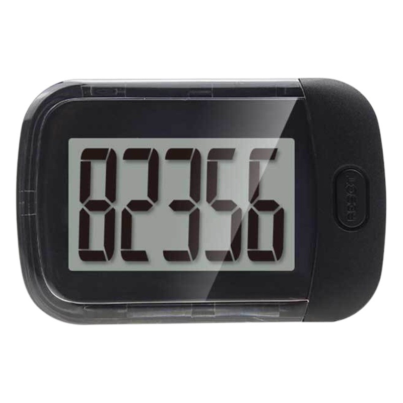 3D Sensing Pedometer with One Click Waist Clip Lanyard Cross-Border Amazon Manufacturer Private Model Spot Pedometer