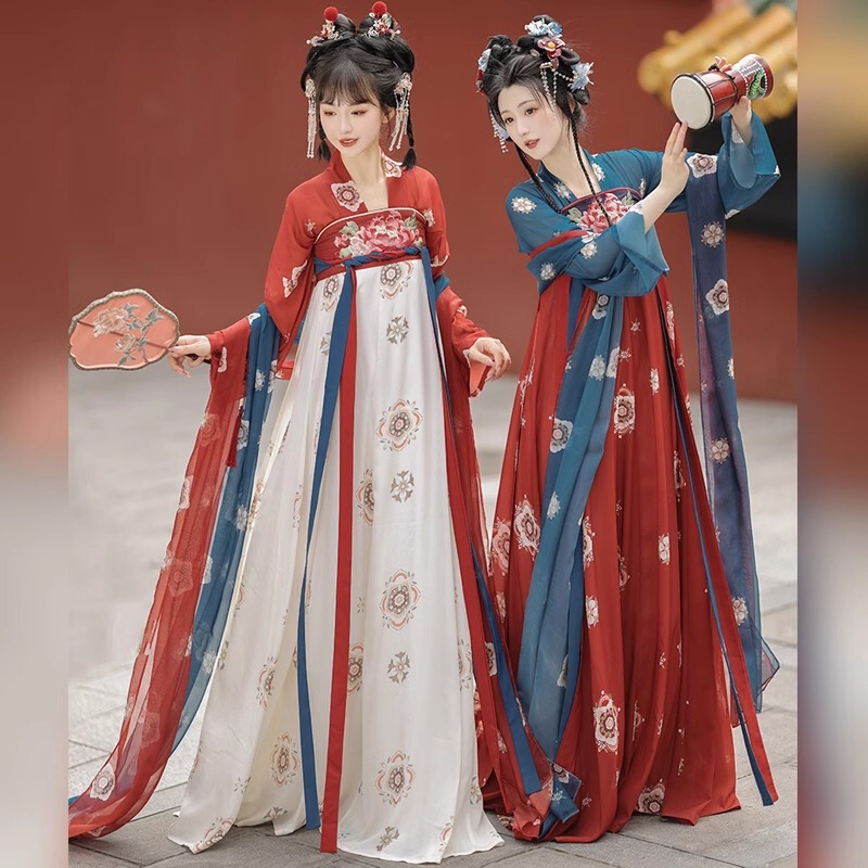 New Hanfu Women's 2024 Chinese Style Adult Improved Super Fairy Qi Chest-length Skirt Ru Slim-fit for Daily Spring and Summer suit New Hanfu Women's 2024 Chinese Style Adult Improved Super Fairy Qi Chest-length Skirt Ru Slim-fit for Daily Spring and Summer suit