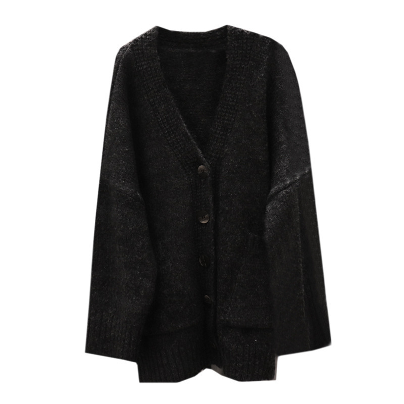 24 invierno Puyuan otoño invierno suave glutinoso jersey de punto suéter para mujeres coreanas nuevo estilo perezoso
