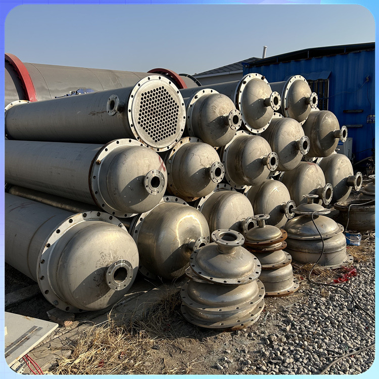 304不锈钢冷凝器 常压冷凝器 钛材换热器 列管冷凝器化工设备