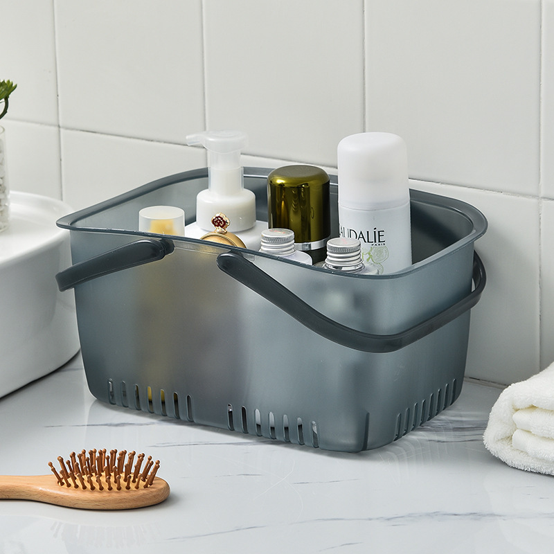 Bathroom Portable Bath Basket Plastic Dormitory Bath Basket Toiletries Storage Basket Korean Style Large Dormitory Bath Basket Bathroom Portable Bath Basket Plastic Dormitory Bath Basket Toiletries Storage Basket Korean Style Large Dormitory Bath Basket