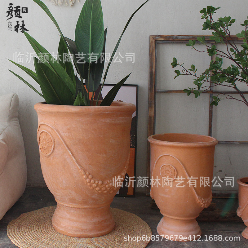 vasijas de cerámica americana vasijas de vino rurales vasijas de flores de estilo romano vasijas de exportación vasijas de cerámica gruesa de tierra vasijas de cerámica roja vasijas de pies altos