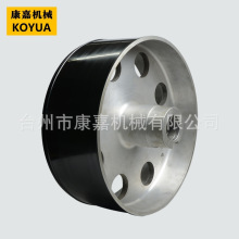 厂家供应可定尺寸漆包机拉丝机配件铝合金过线轮陶瓷喷涂大导轮