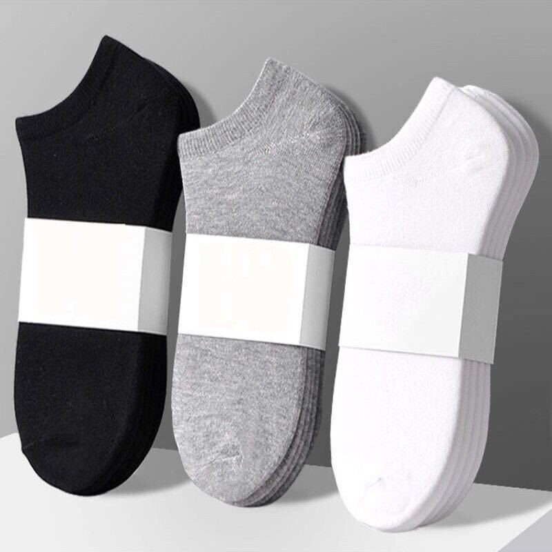 Men's Short Socks Summer Black Invisible Boat Socks Anti-Sweat Spring and Autumn Sports Black and White Thin Ins Trend Men's Short Socks Summer Black Invisible Boat Socks Anti-Sweat Spring and Autumn Sports Black and White Thin Ins Trend