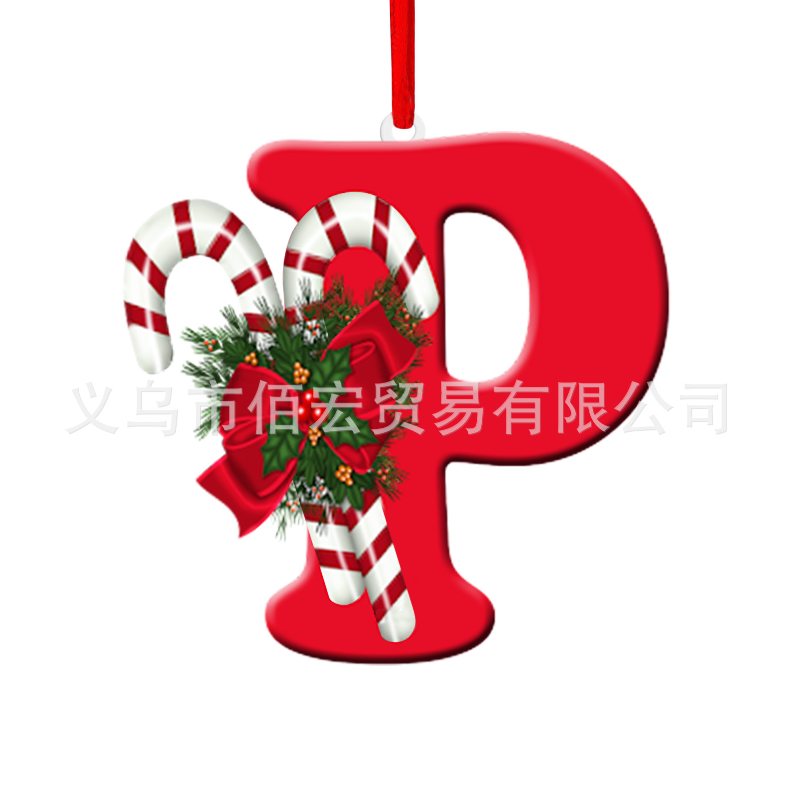 Nuevo alfabeto inglés creativo transfronterizo acrílico plano árbol de Navidad decorativo regalo de decoración de fiesta image 21