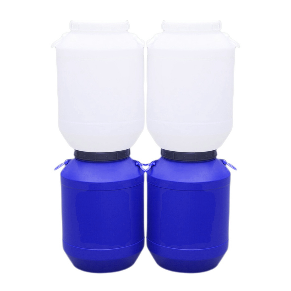 50L升大口防冻液桶敞口塑料桶螺旋盖机油桶塑胶化工桶建筑涂料桶