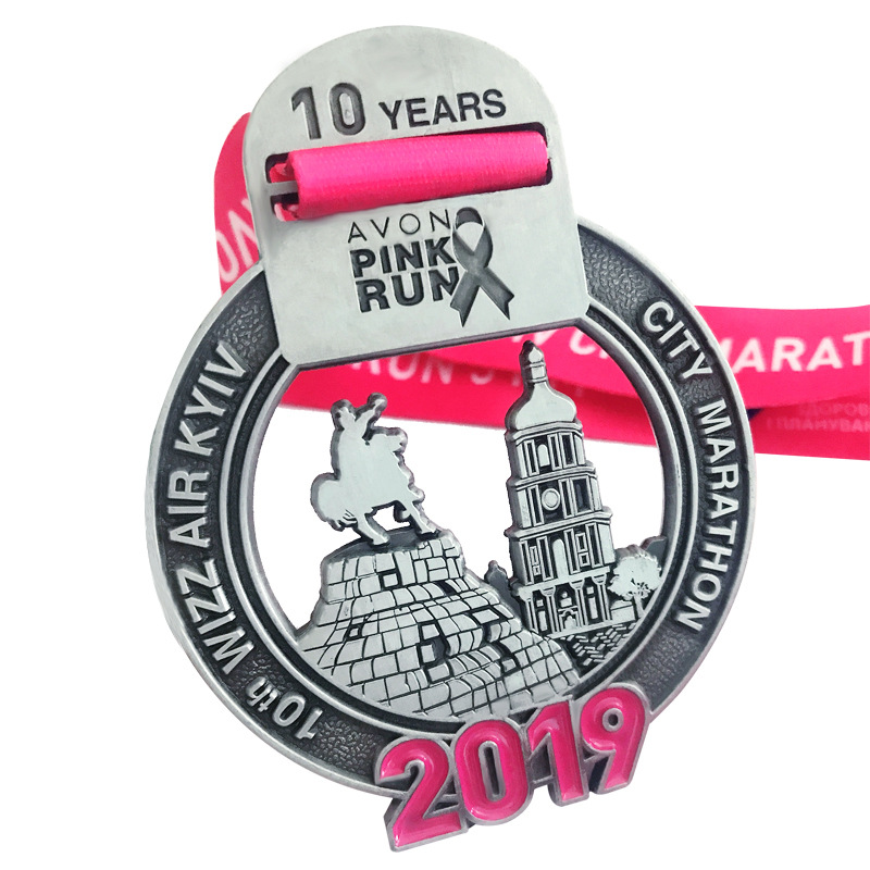 Taking medal formulation Marathon Metal Model Memorial Medal Memorial Medal Public Welfare Listing
