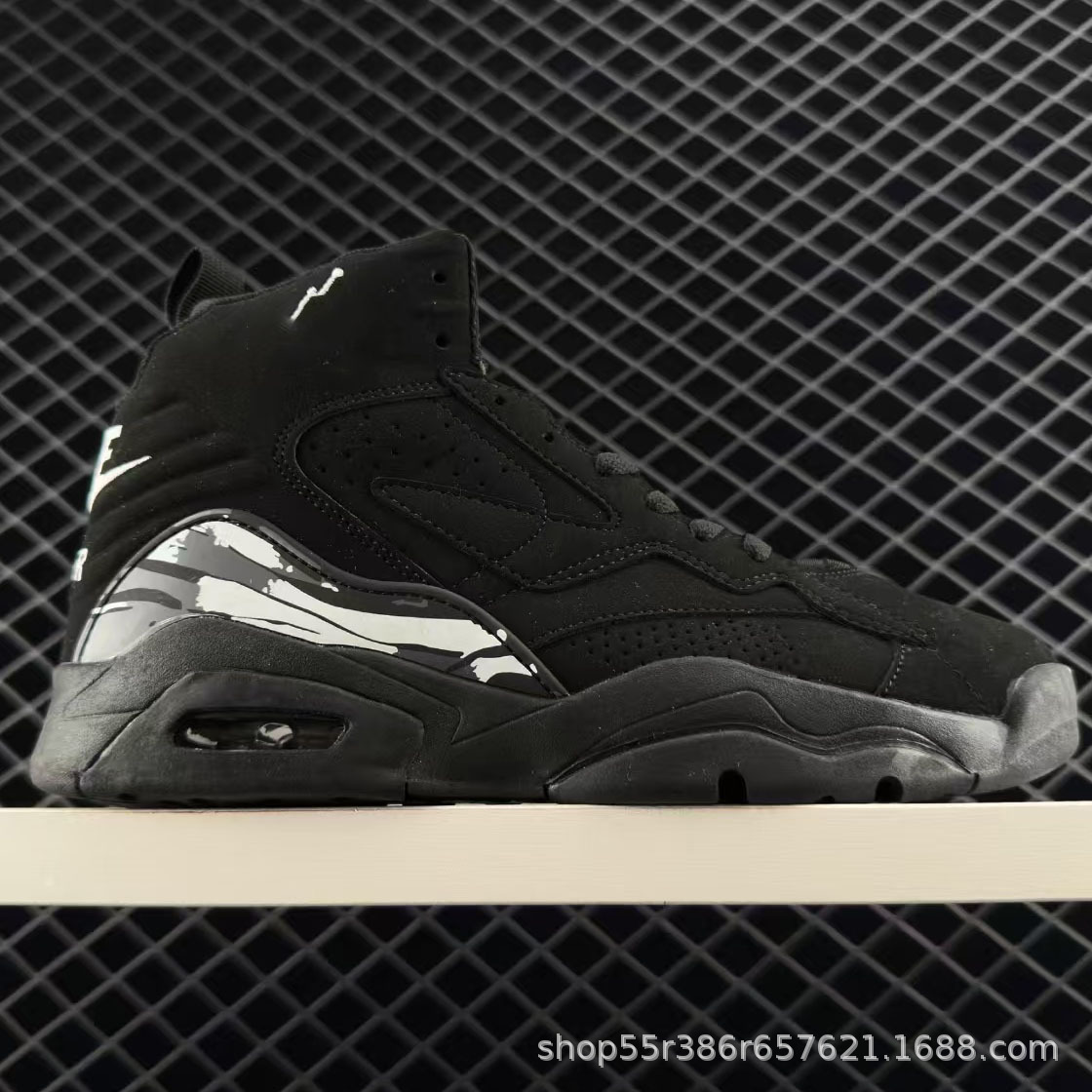 Comercio exterior puro original MJ tres zapatos de baloncesto antideslizantes resistentes al desgaste de combate real ligero amortiguador de moda para hombres y mujeres zapatos deportivos de aire