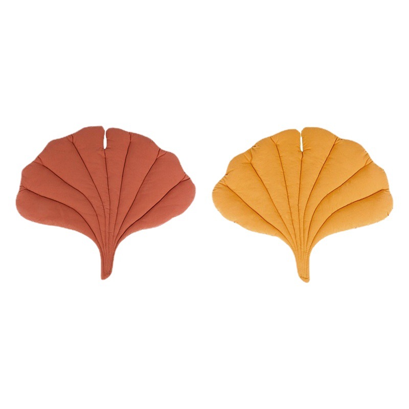 Alfombra de suelo para mascotas Amazon Four Seasons, estera gruesa de algodón puro para mascotas, forma de hoja, casa para perros, estera para gatos, estera para jaula