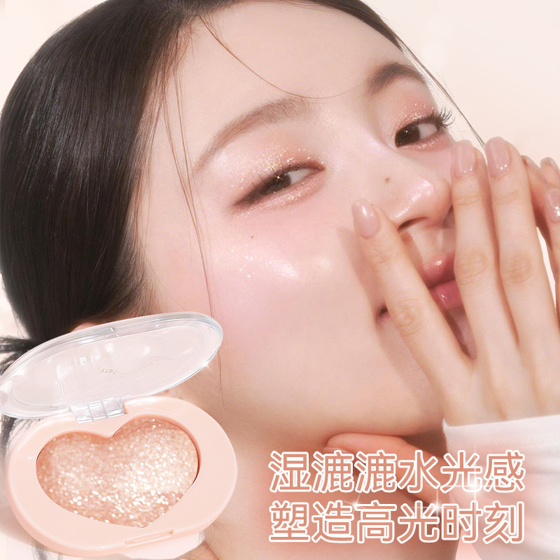 novo透色心动单色高光膏  粉质细腻自然细闪初学者易上手学生平价|undefined
