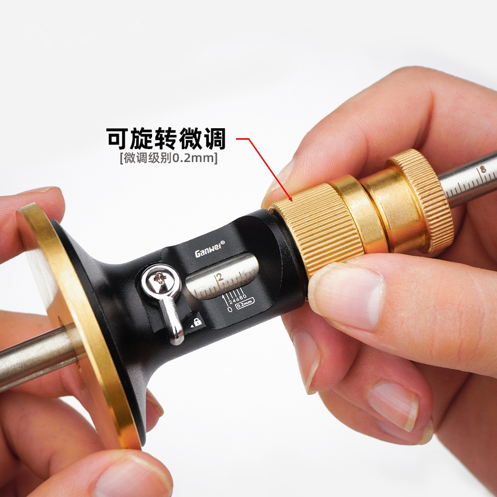 木工欧式划线器0.2mm级微调划线工具 木工平行划线器 硬质合金-阿里巴巴