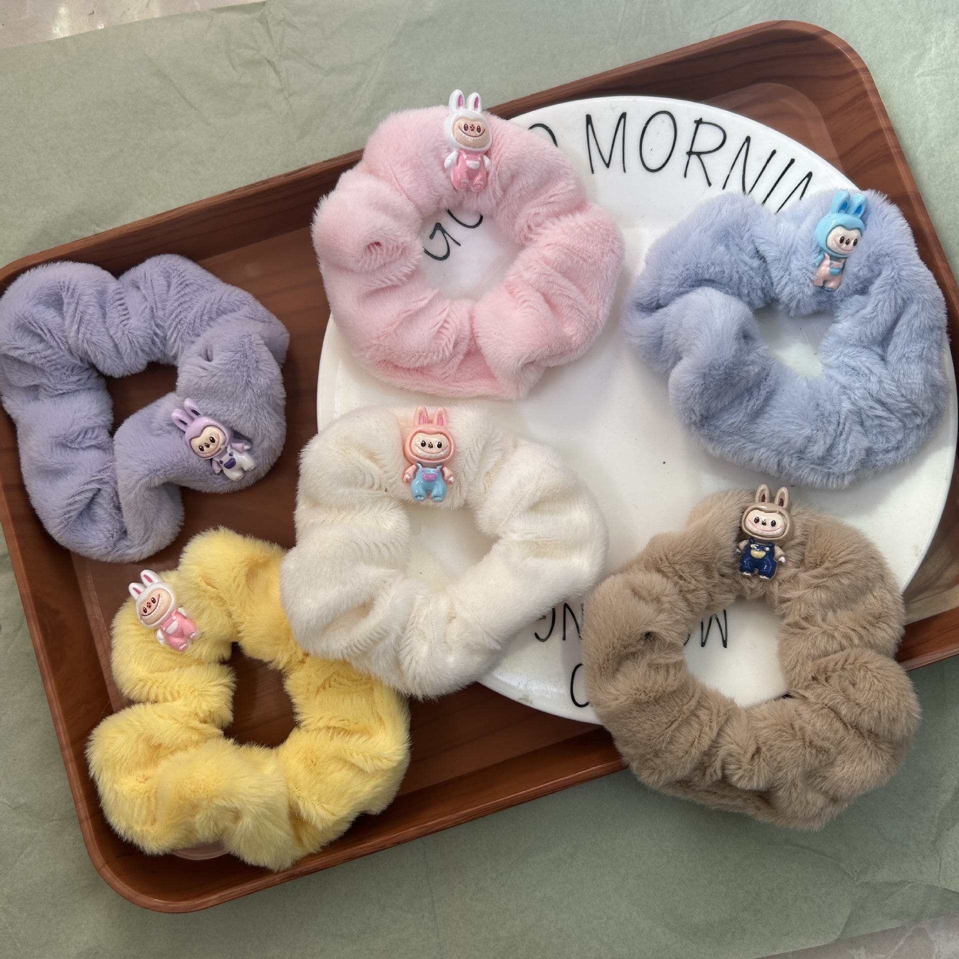 Nuevo otoño y invierno caliente para niños burbujas de peluche de tela de tela