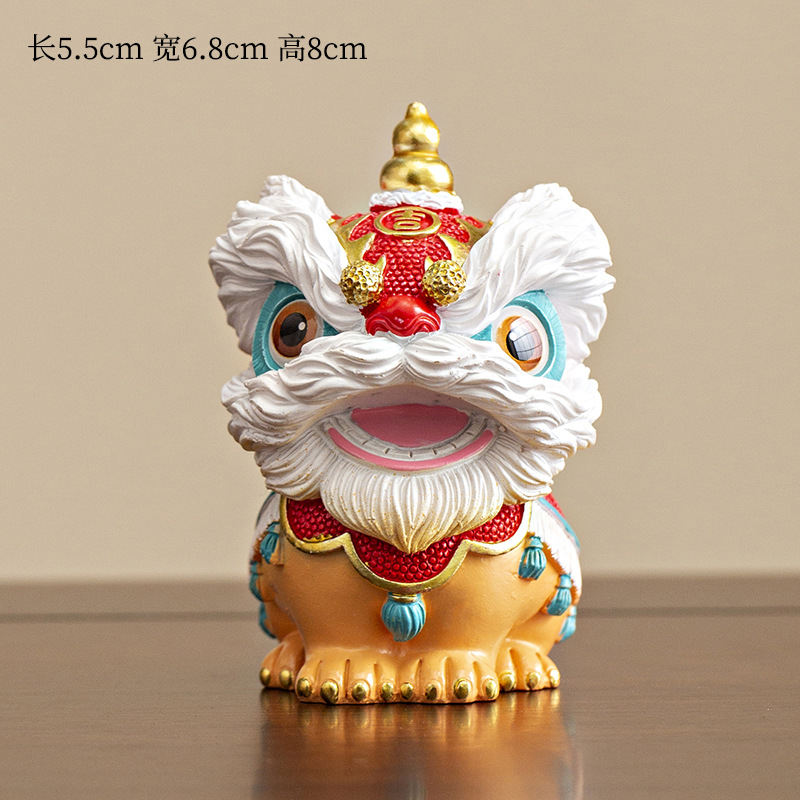 Guochao Foshan lion dance dance creative creative gift suit company activities to send customers foreigner companion gift holiday gift