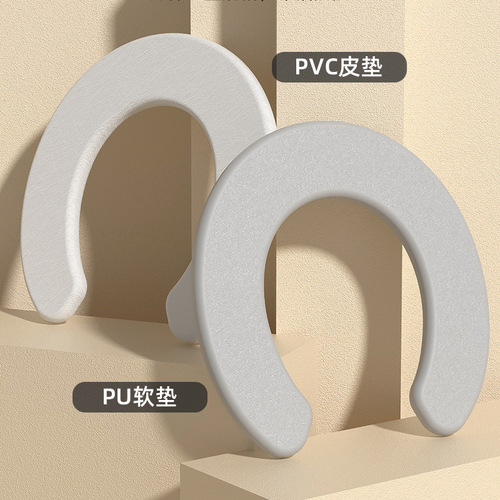 Crown Children's Toilet Seat with Toilet Bowl Ring Anti-Slip Anti-Splashing Handle Assist Toilet Seat for Infants and Toddlers