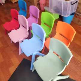 加厚板凳儿童椅子幼儿园靠背椅小椅子宝宝餐椅塑料浴室防滑小凳子