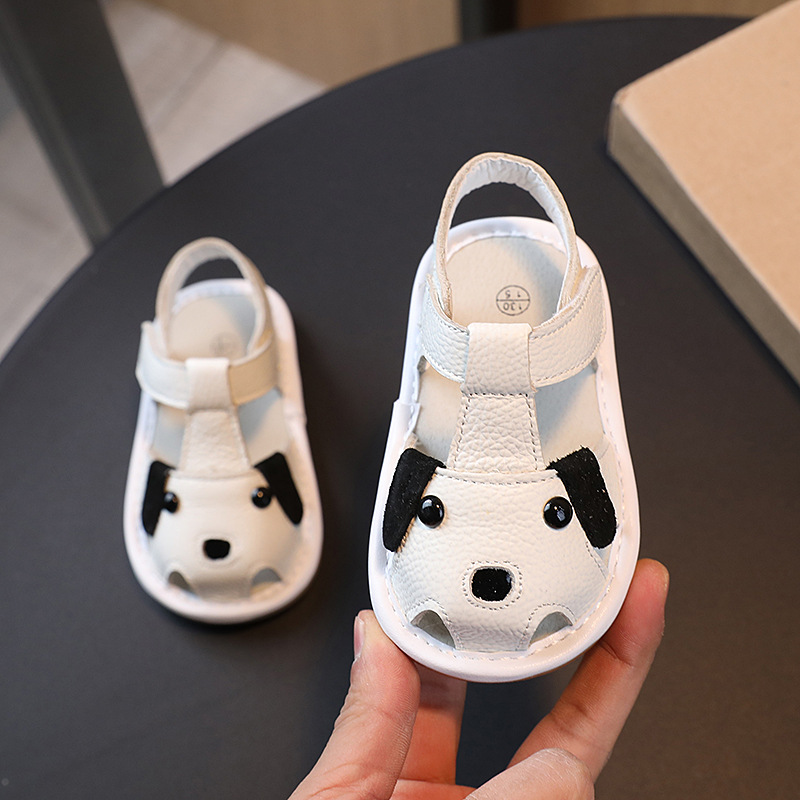 夏季包头宝宝凉鞋男童软底防滑0一1-3岁婴儿鞋子女幼儿学步鞋透气