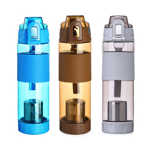 Foreign Trade Alkaline Hydrogen-Rich Water Cup, Hydrogen-Making Cup, Zinc Energy, Healthy Hydrogen-Rich Plastic Water Cup, Sports Water Kettle 650ml