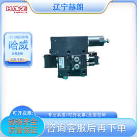 哈威SLF 5-A1 H 160/160/H UNF多路阀阀组 HAWE压缩机液压站油阀
