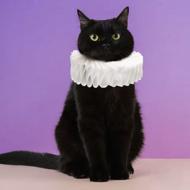 Amazon's New Cat Love Collar, Dog Fake Collar Shape Decorative Scarf, Pet Photography Photo Props