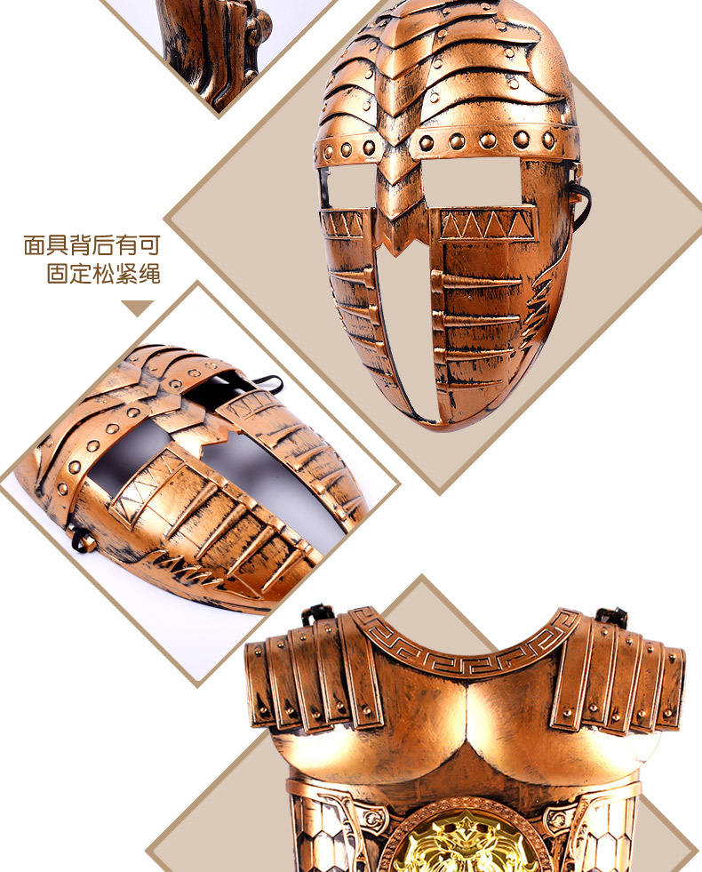 复制_厂家批发 古铜战具兵器 盾牌弓箭套装 儿.jpg