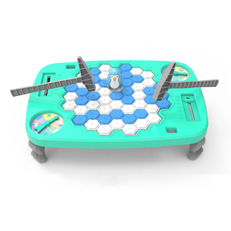 Juego de mesa de inteligencia infantil ahorro pingüino hielo juguetes pingüino hielo romper juego 63 unids