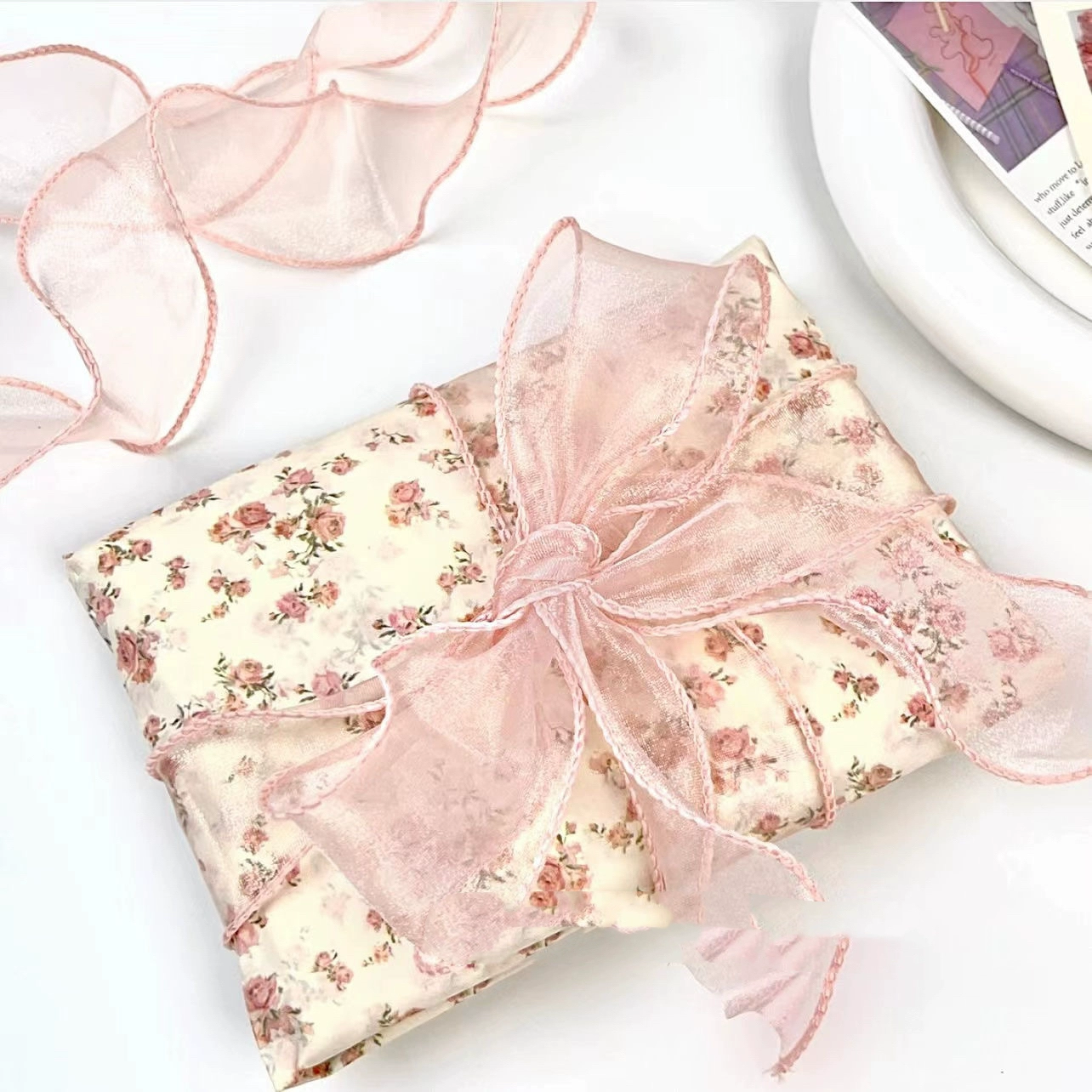 Нежная и нежная цветочная бумага из Сиднея DIY праздничная упаковка для ручного счета