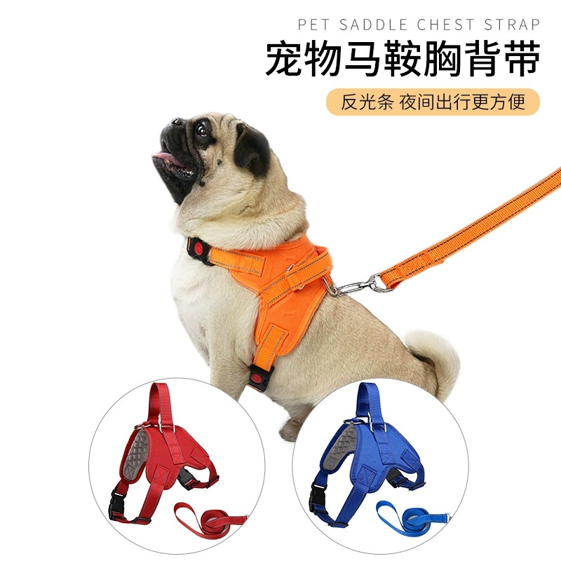 Амазонка Новый Седло Для Домашних Животных Нагрудный Ремень Собака Грудь Назад Собака Жилет Тедди Бикси Корги Поводок Собаки