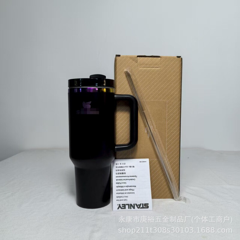 【随行不洒】STANLEY不锈钢真空吸管杯水杯大头保温杯冰覇杯防漏|undefined