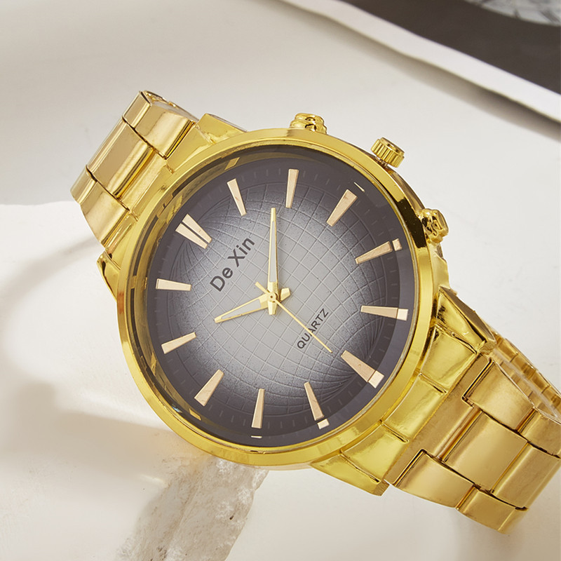 Venta directa de fábrica reloj de hombre reloj de regalo al por mayor reloj de moda simple correa de acero reloj de cuarzo para hombre