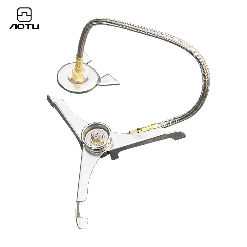 Трансграничный преобразователь головки печи на открытом воздухе сплит-адаптер газовой печи на адаптер для длинного бензобака оптом AT6346