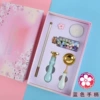 Blue set, 6 pieces