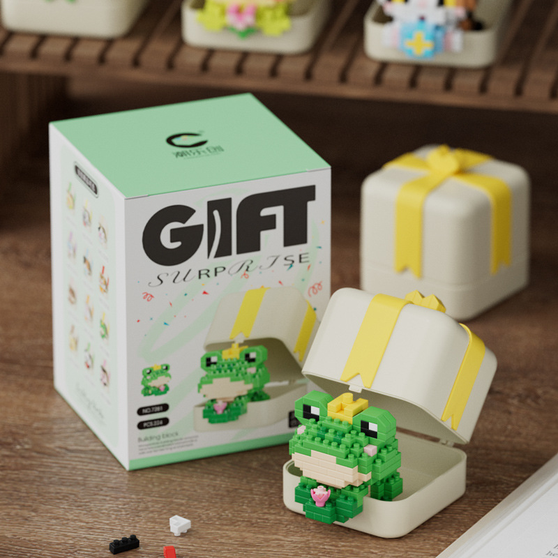 Caixa de regalo de rana + 224 gránulos