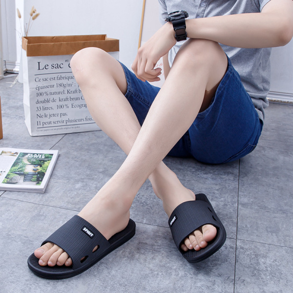 Summer casual fashionable comfortable beach mule PVC