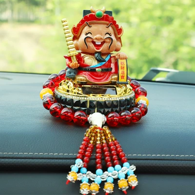 Solar Five-Way God of Wealth Ornaments | Car ornaments
