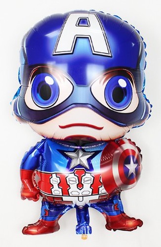 Boys, girls, children, cartoon pets, cute animals, Mickey, Minnie, Captain America, Spider-Man, Ant-Man, aluminum foil balloons