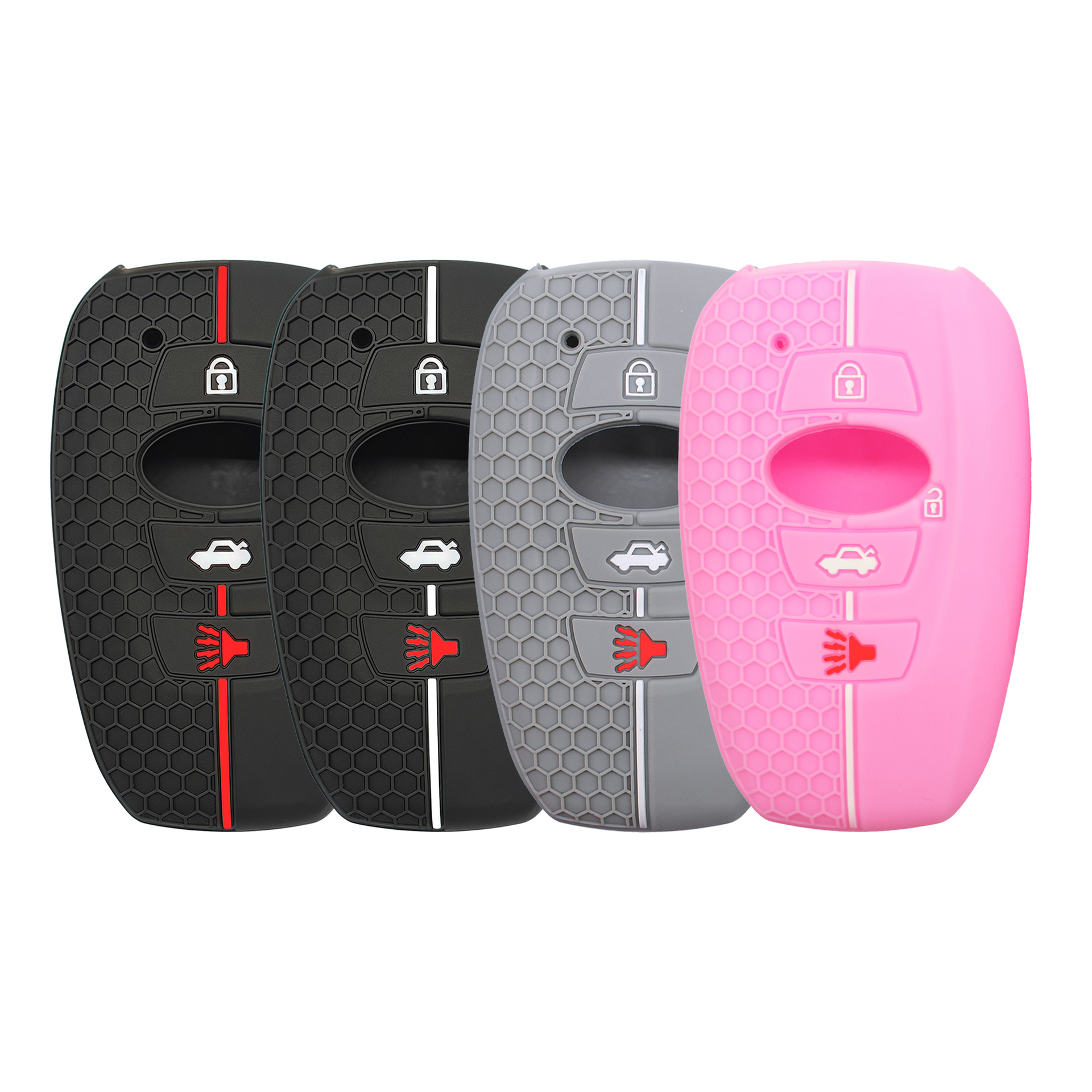 Suitable for the New Subaru Outback Silicone Key Case, Forester Remote Control Silicone Protective Cover, Factory Direct Delivery