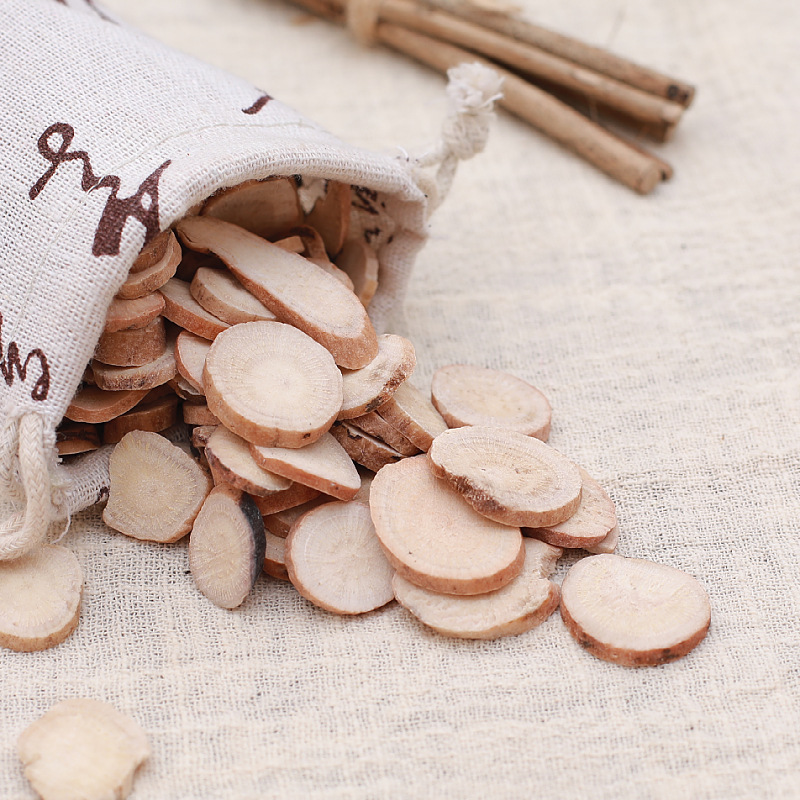 Premium White Peony Root Bai Shao 500g Sulfur-Free Dried Slices for Decoction and Powder overview