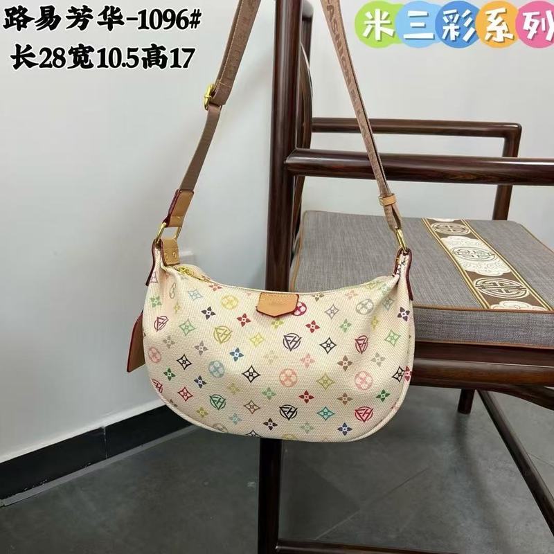 Luyi Fanghua ドロップシッピング 2025 新しいレディースバッグハイエンドホワイトカラー外国風バケツ多用途シングルショルダークロスボディバッグ|undefined
