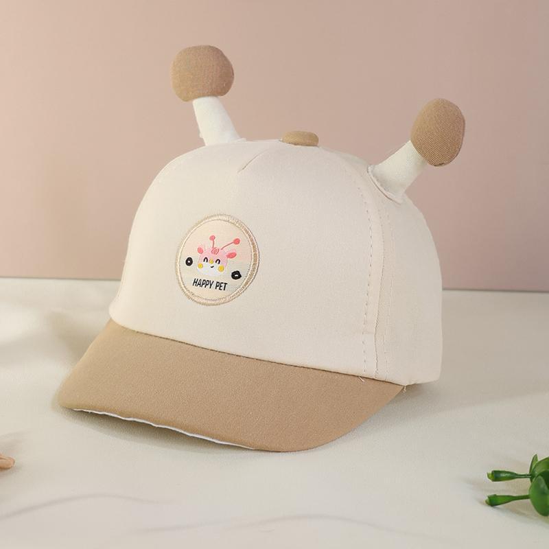 Sombreros infantiles primavera y otoño para niños y niñas gorras de lengua de pato adorables orejas de conejo para bebés sombreros de béisbol sombreros de sol