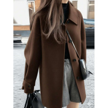 D 28633 Black Short Coat ��ɫ�̿���¿羳����ͨ��