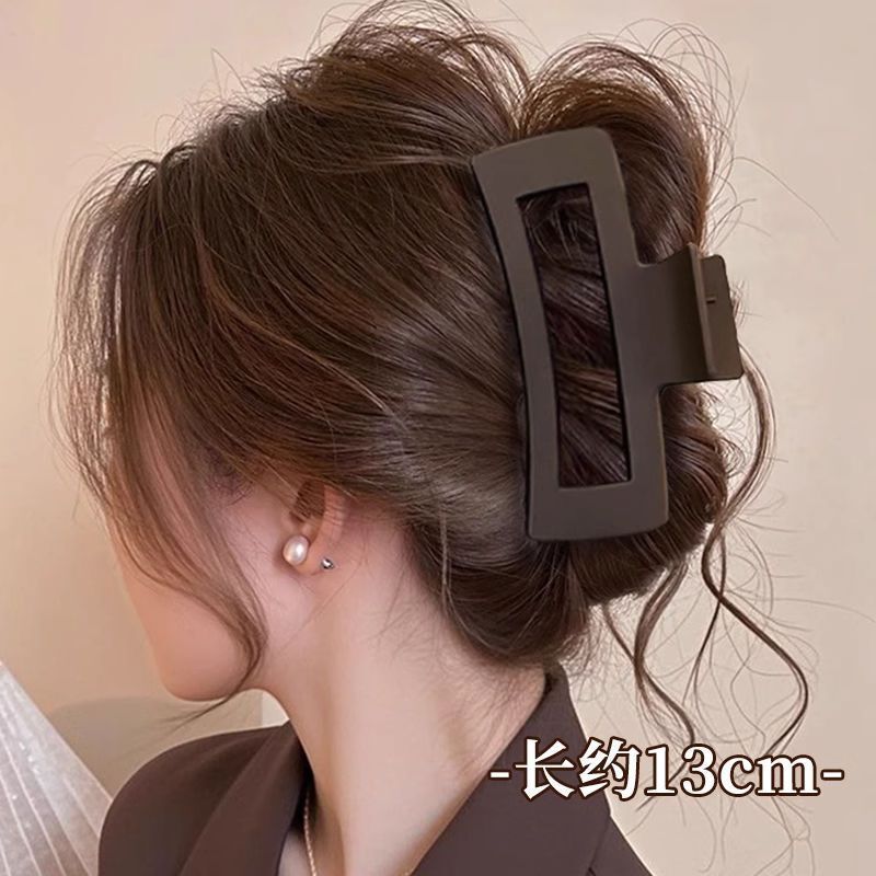 女性用ヘアピン、高級感のある韓国東大門と同じスタイルのヘアピン、後頭部のシャーククリップ、女性用ヘアアクセサリー|undefined