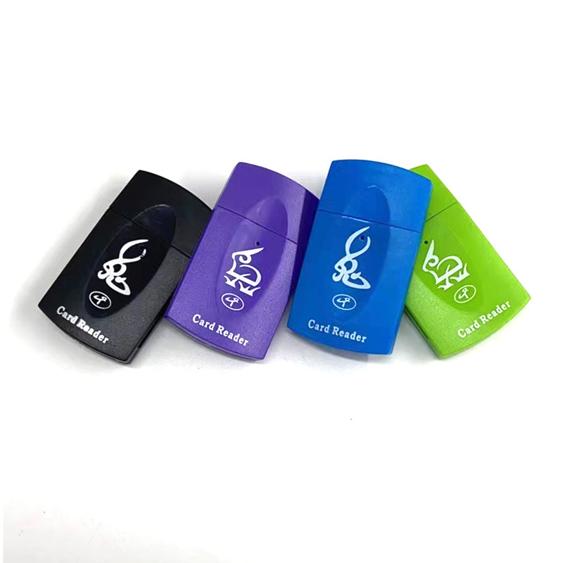 Four Multi Card Reader mobile phone USB Memory card 2.0 High Speed ​​Card Reader Cartoon rabbit card reader