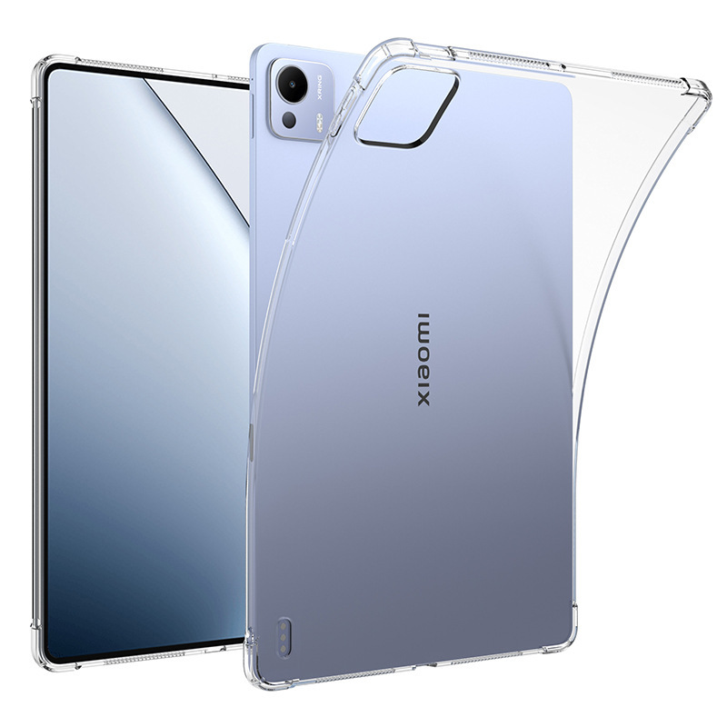 Suitable for Xiaomi Tablet 7Ultra Protective Case 14inch 2025 Four-Corner Airbag Anti-Fall Transparent Tpu Soft Case