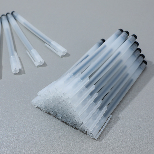 transparent matte rollerball pen
