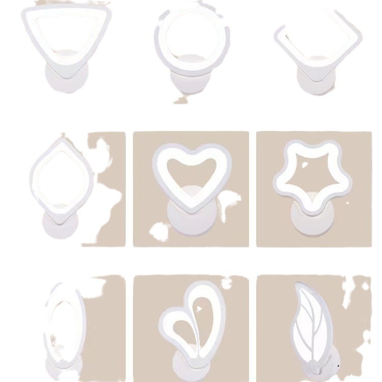 Transfronterizo dedicado lámpara de pared led post-moderno simple estudio creativo corredor patio acrílico lámpara de noche lámpara de pared