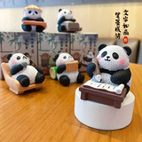 Оригинальная милая изысканная настольная кукла, панда