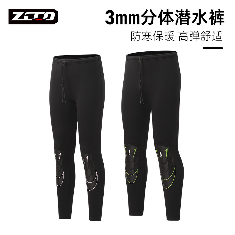 Zcco3Mm Diving Pants for Men and Women, Cold-Proof and Warm Diving Pants, Surfing Outdoor Snorkeling Pants Manufacturer Wholesale